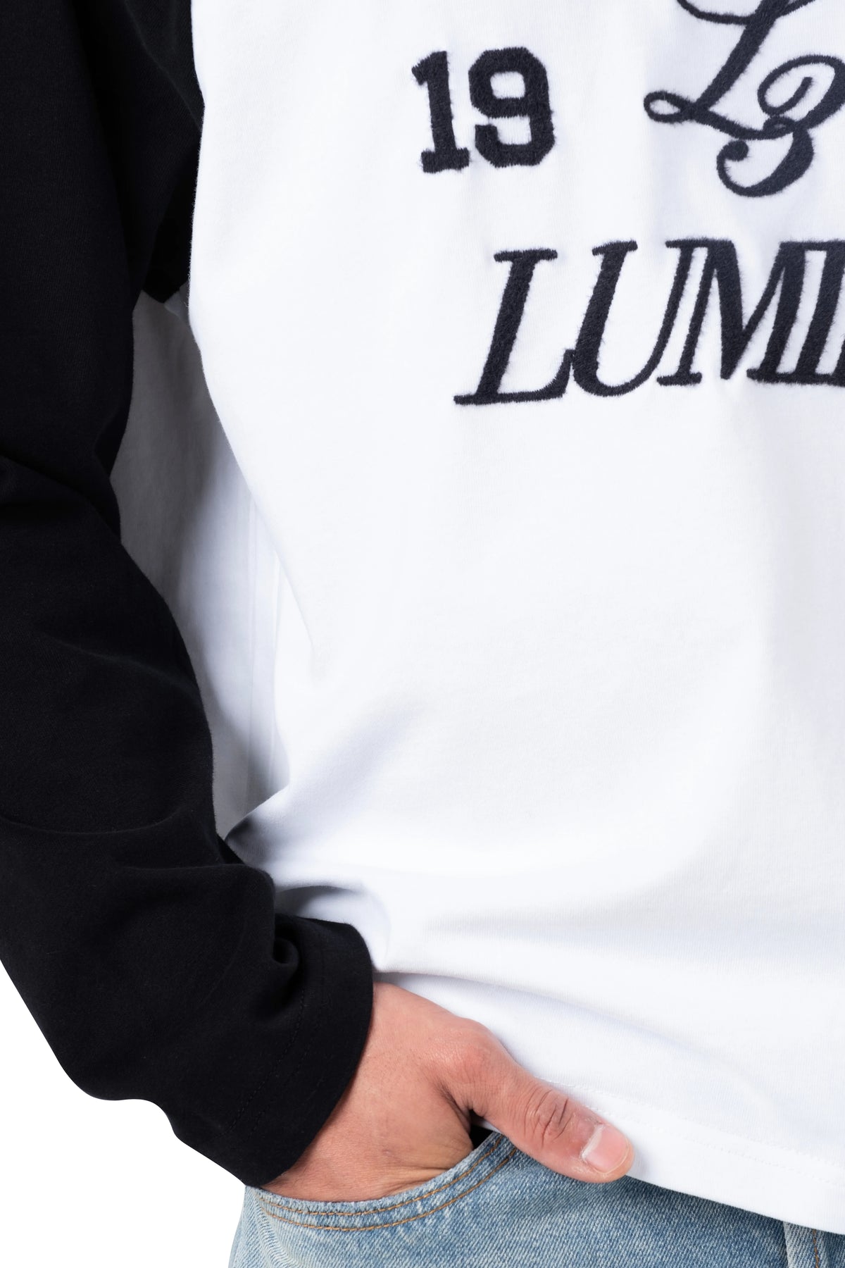 Toujours Two Tone Longsleeve Black