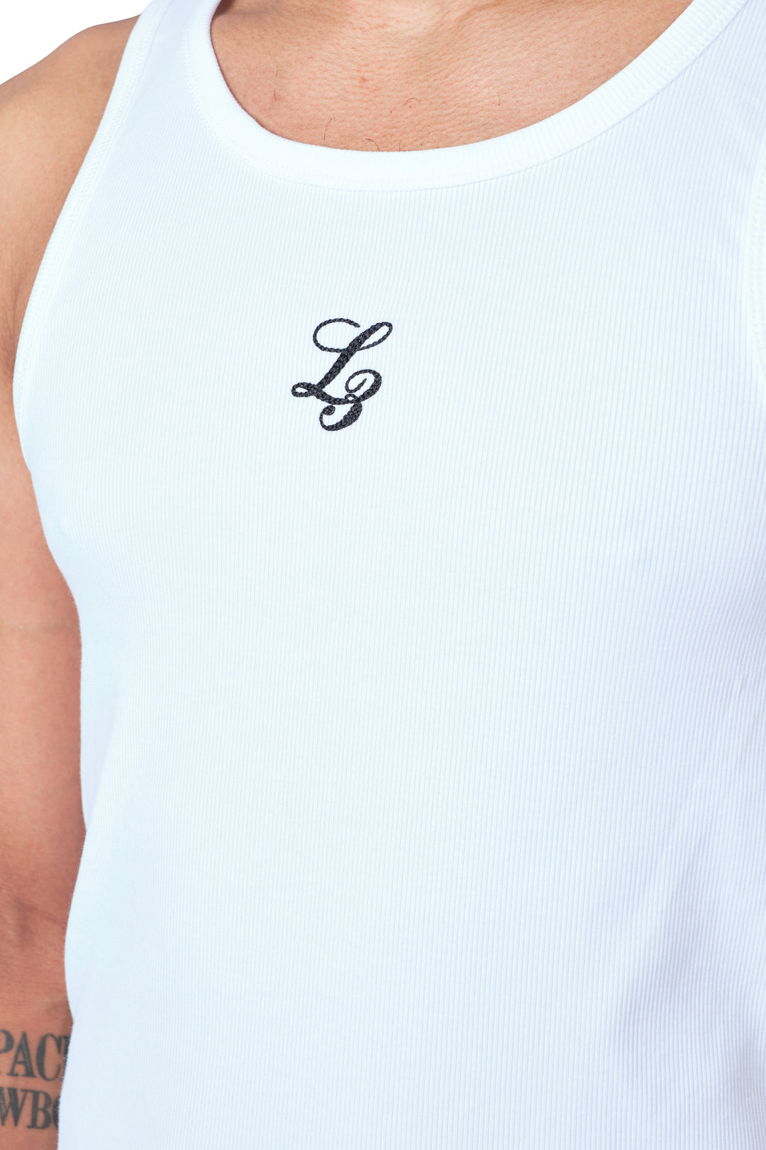 L3 Tank Top White (m)