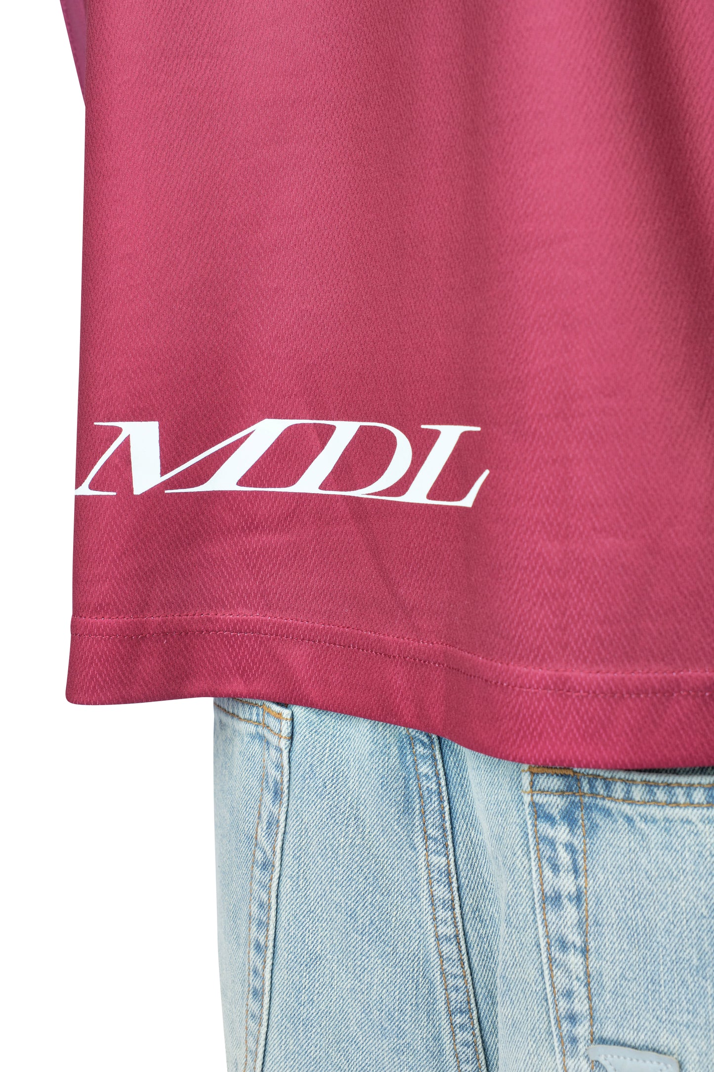 MDL Jersey Longsleeve Burgundy Pink