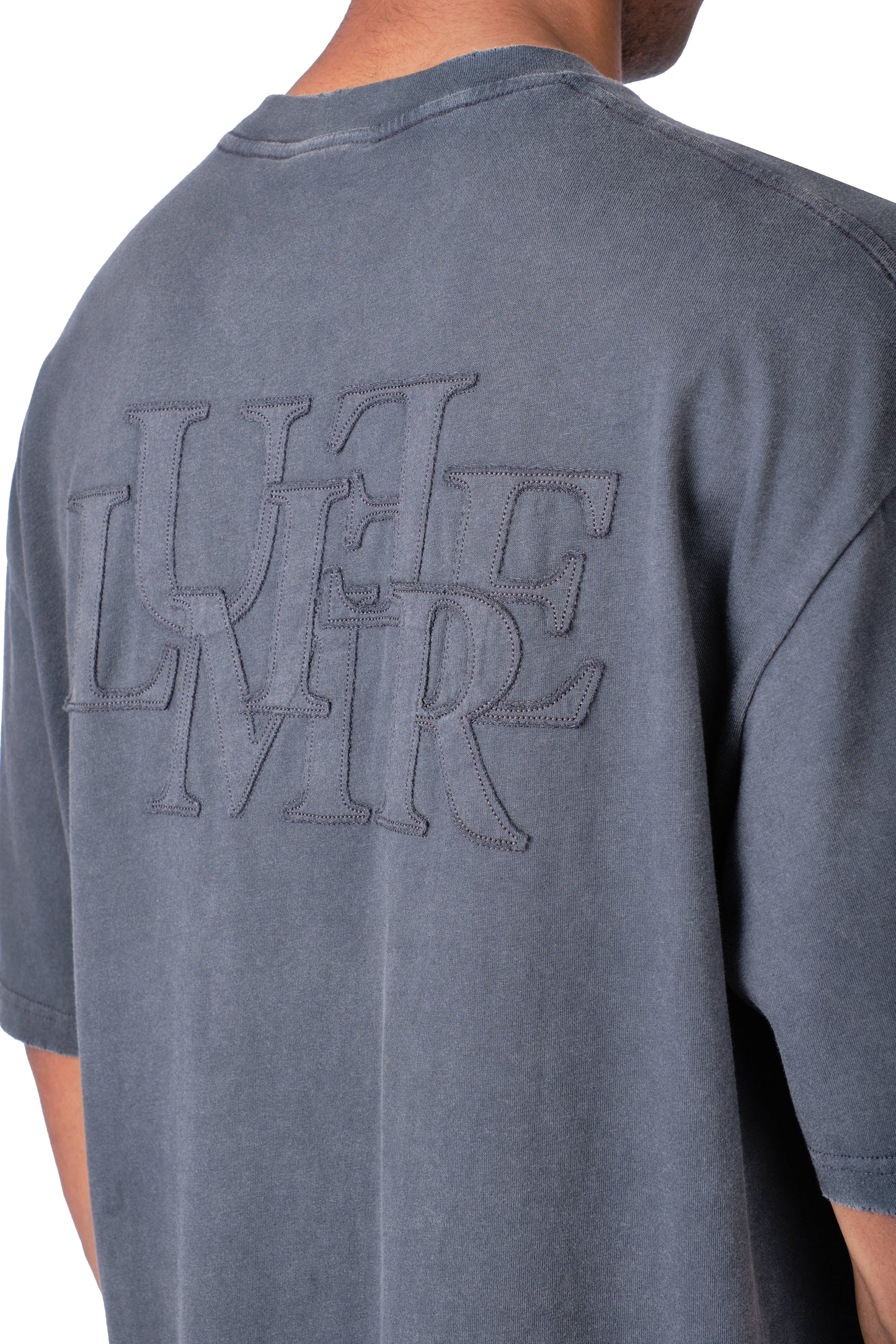The Patch T-shirt Washed Grey