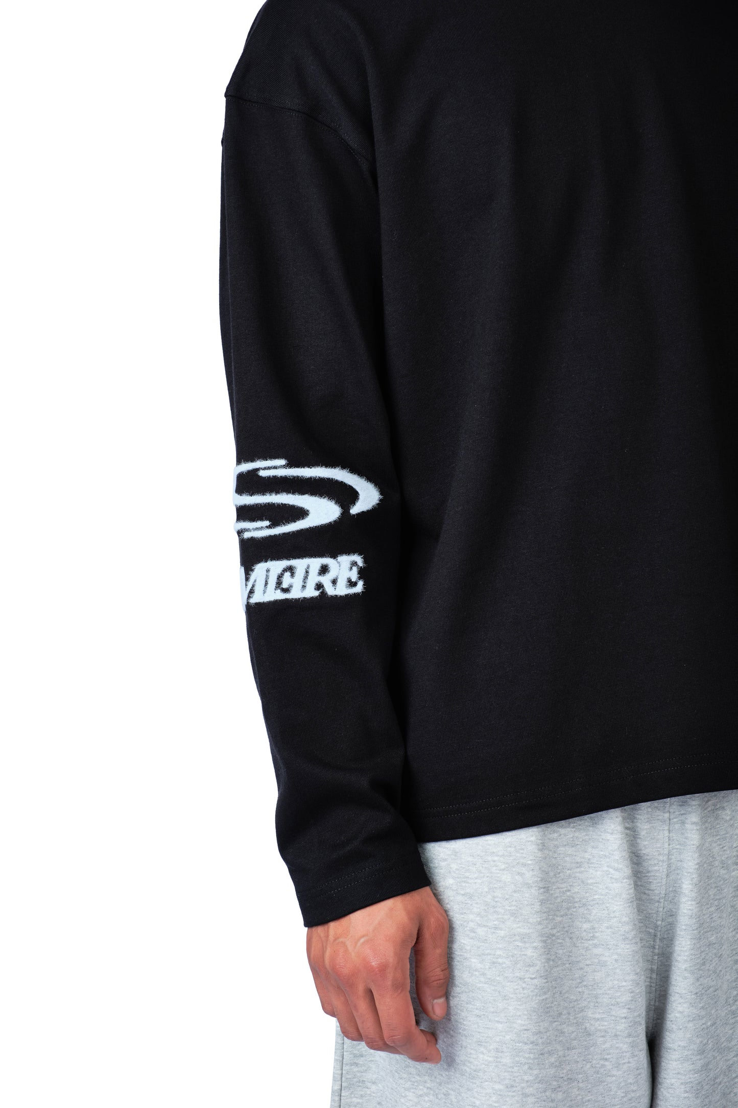 Wave Logo Longsleeve Black
