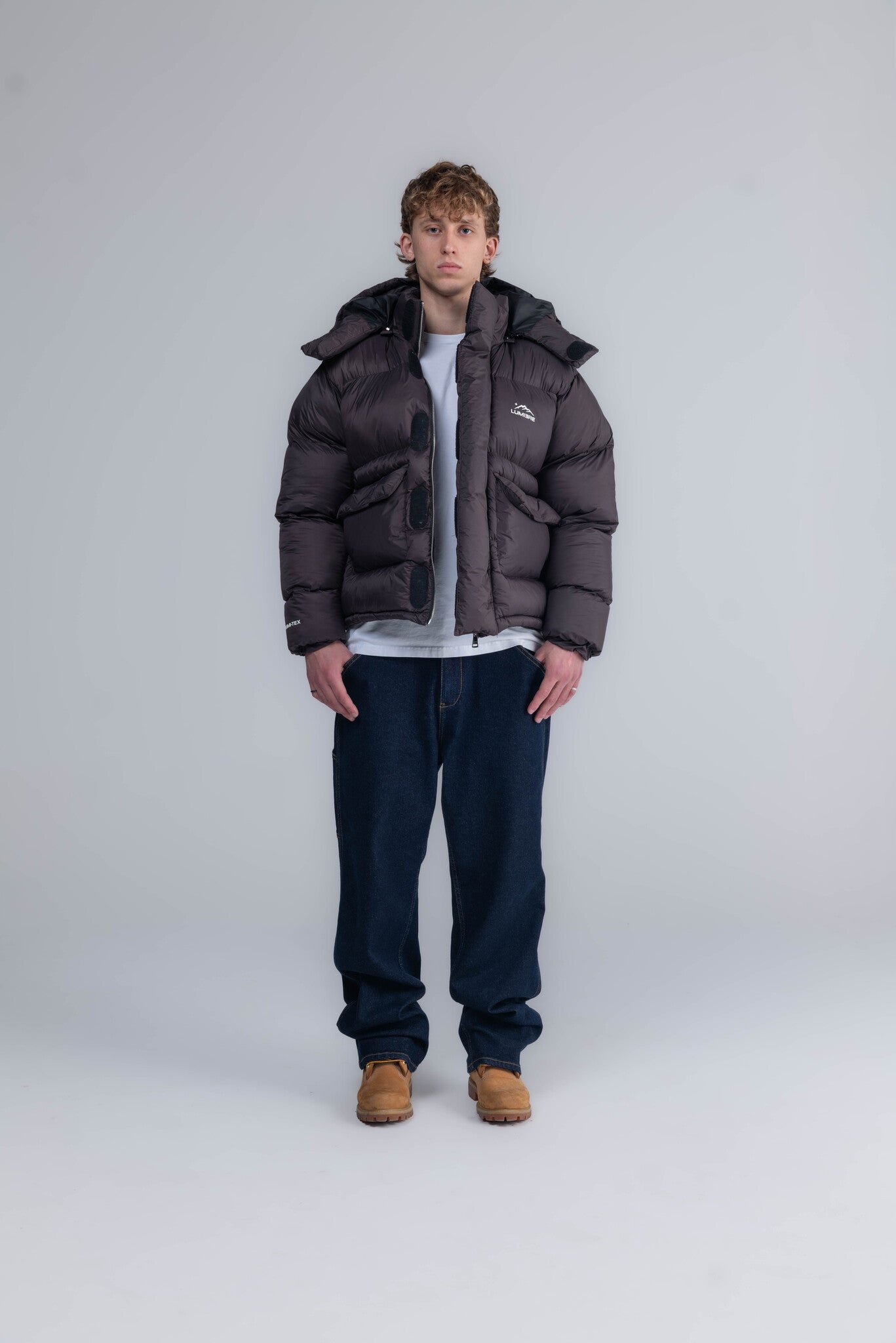 LUMI-TEX Puffer Jacket Brown