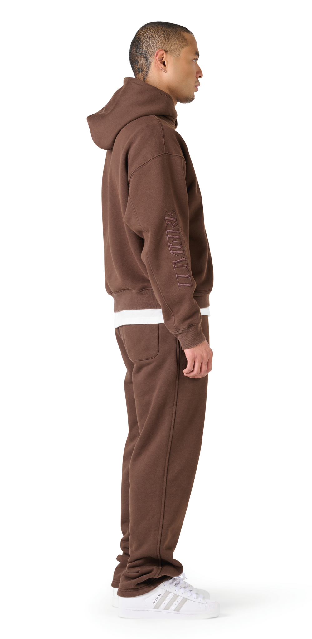 Republique Washed Tracksuit Dark Brown
