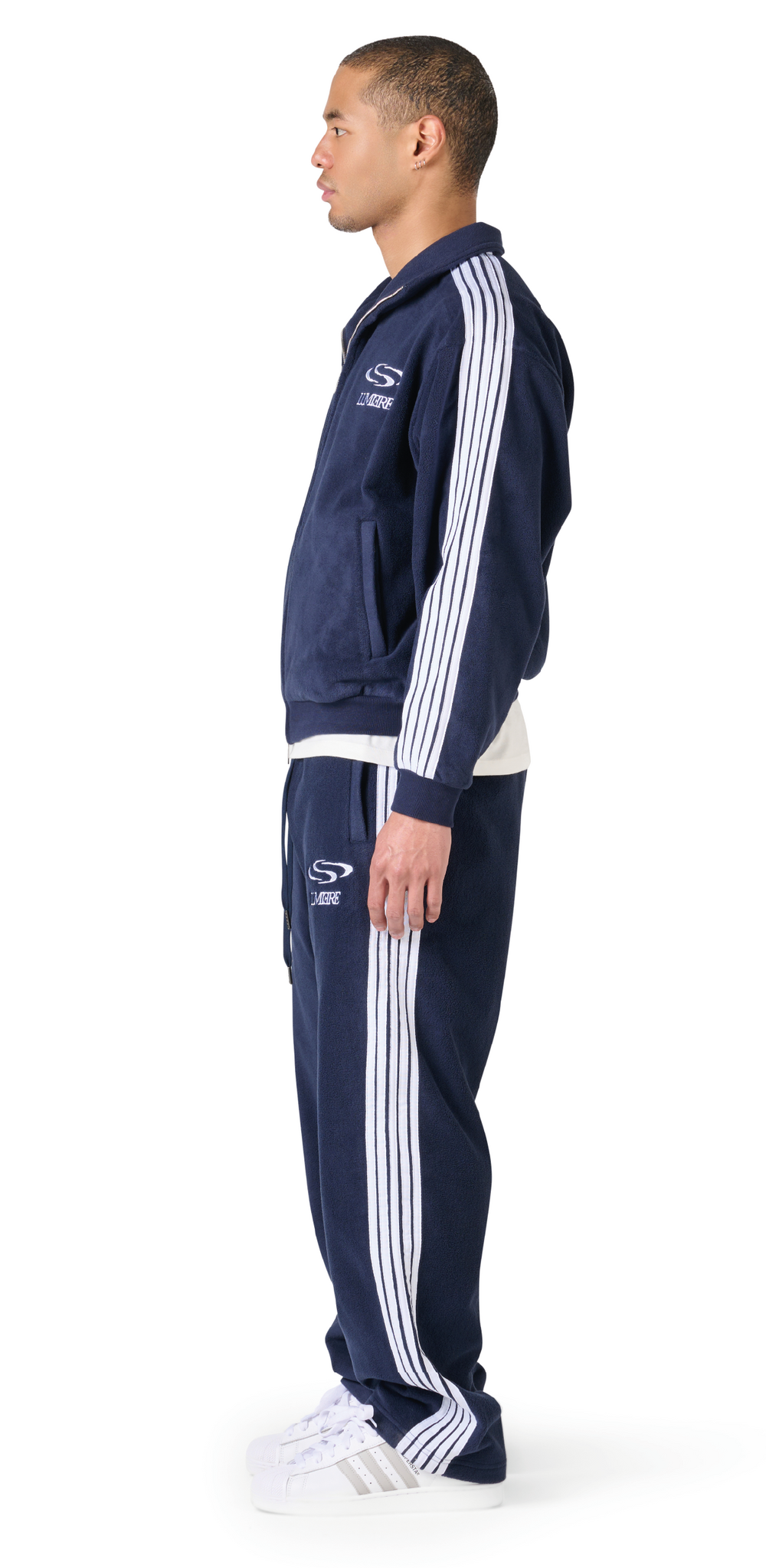 The Wave Logo Striped Tracksuit