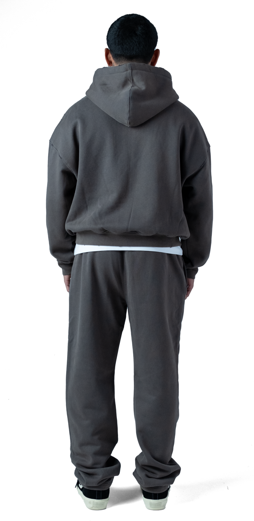 Washed Grey Lumi3re Logo Tracksuit