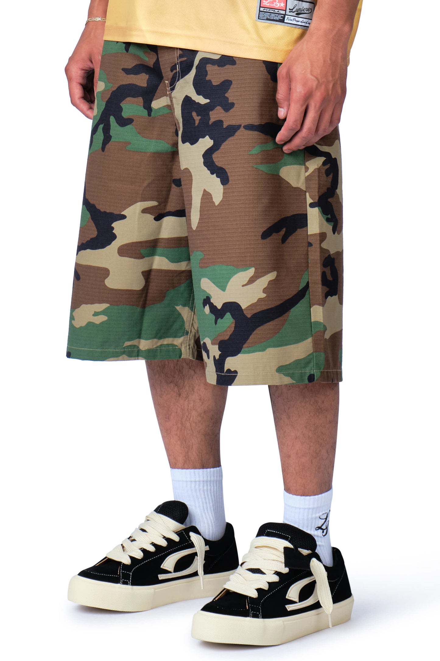 Camo Patch Jorts