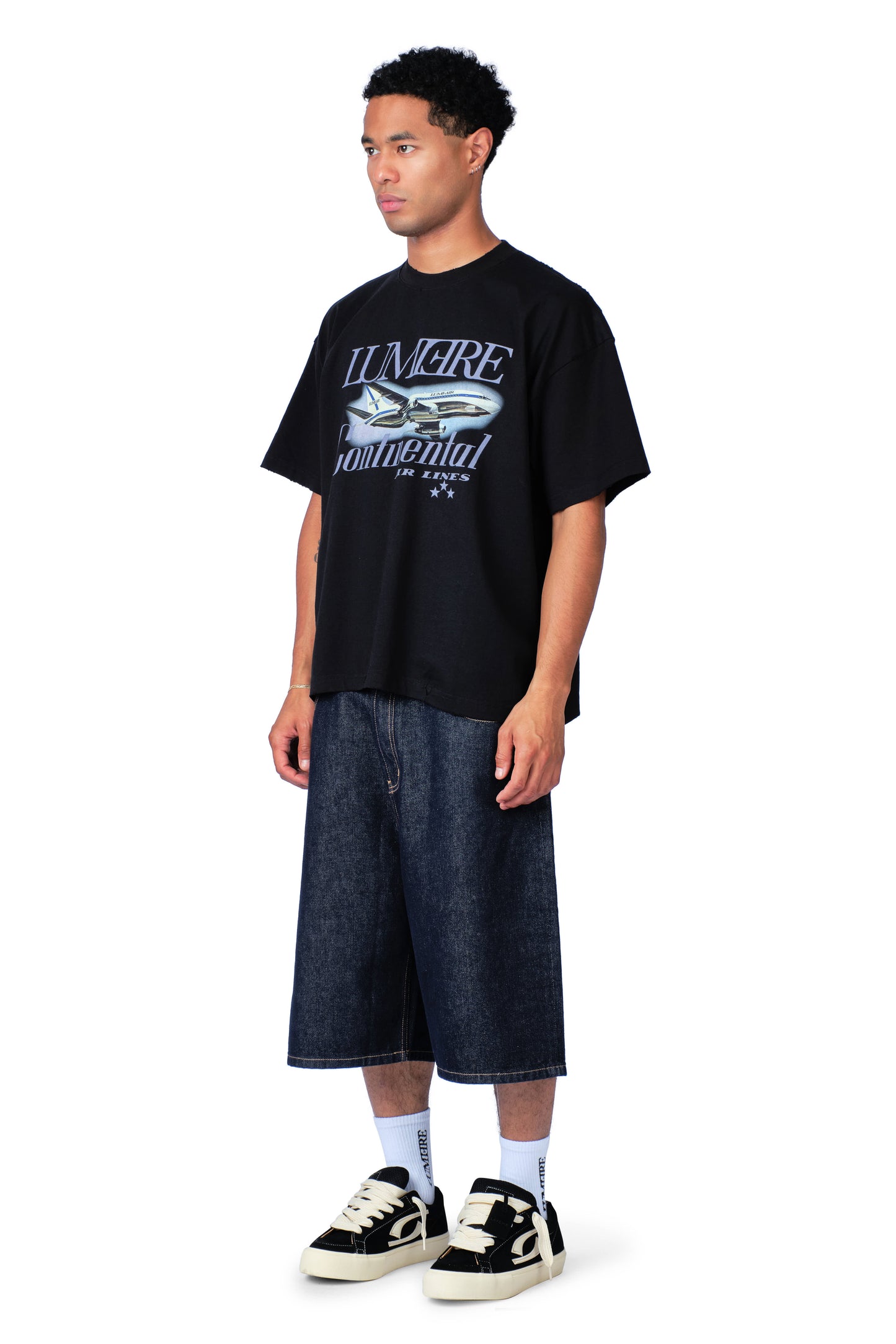 Continental Airlines T-shirt Black
