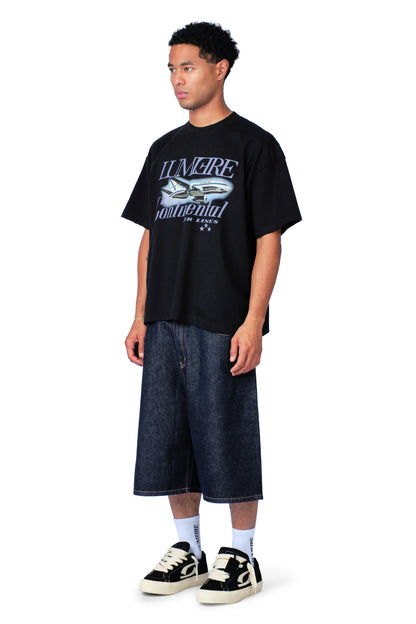 Continental Airlines T-shirt Black