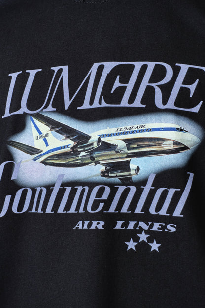 Continental Airlines T-shirt Black