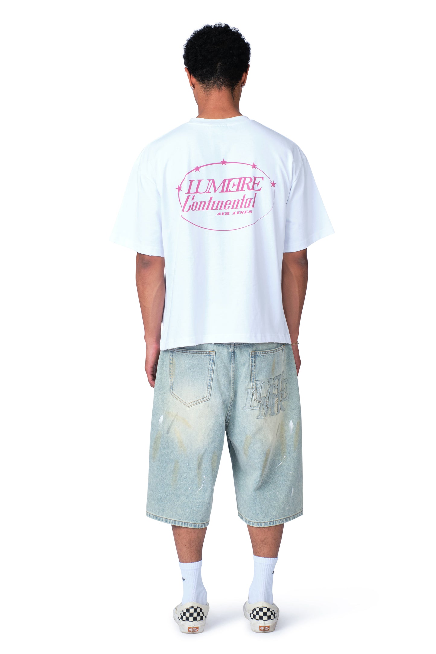Lumi3re Continental Airlines T-shirt White