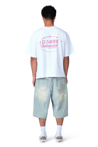 Lumi3re Continental Airlines T-shirt White