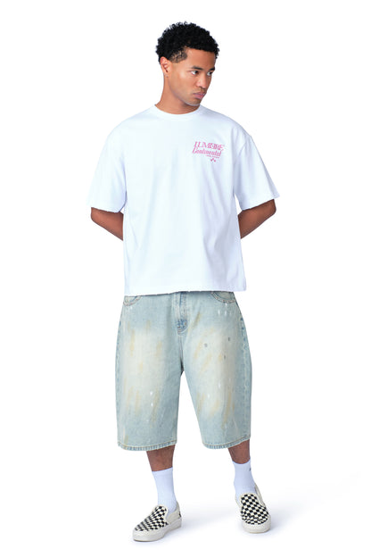 Lumi3re Continental Airlines T-shirt White