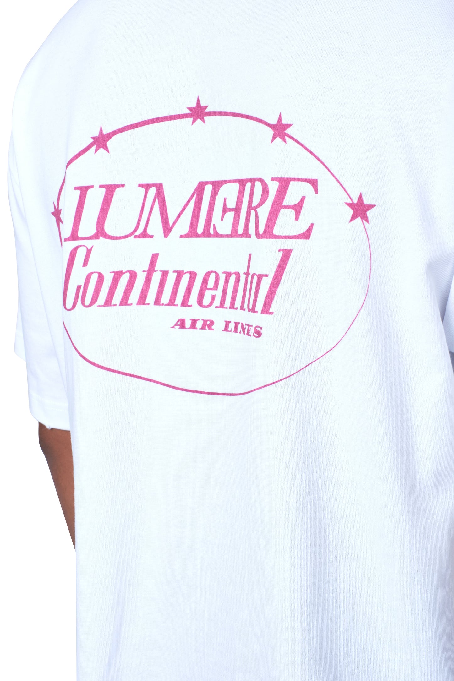 Lumi3re Continental Airlines T-shirt White