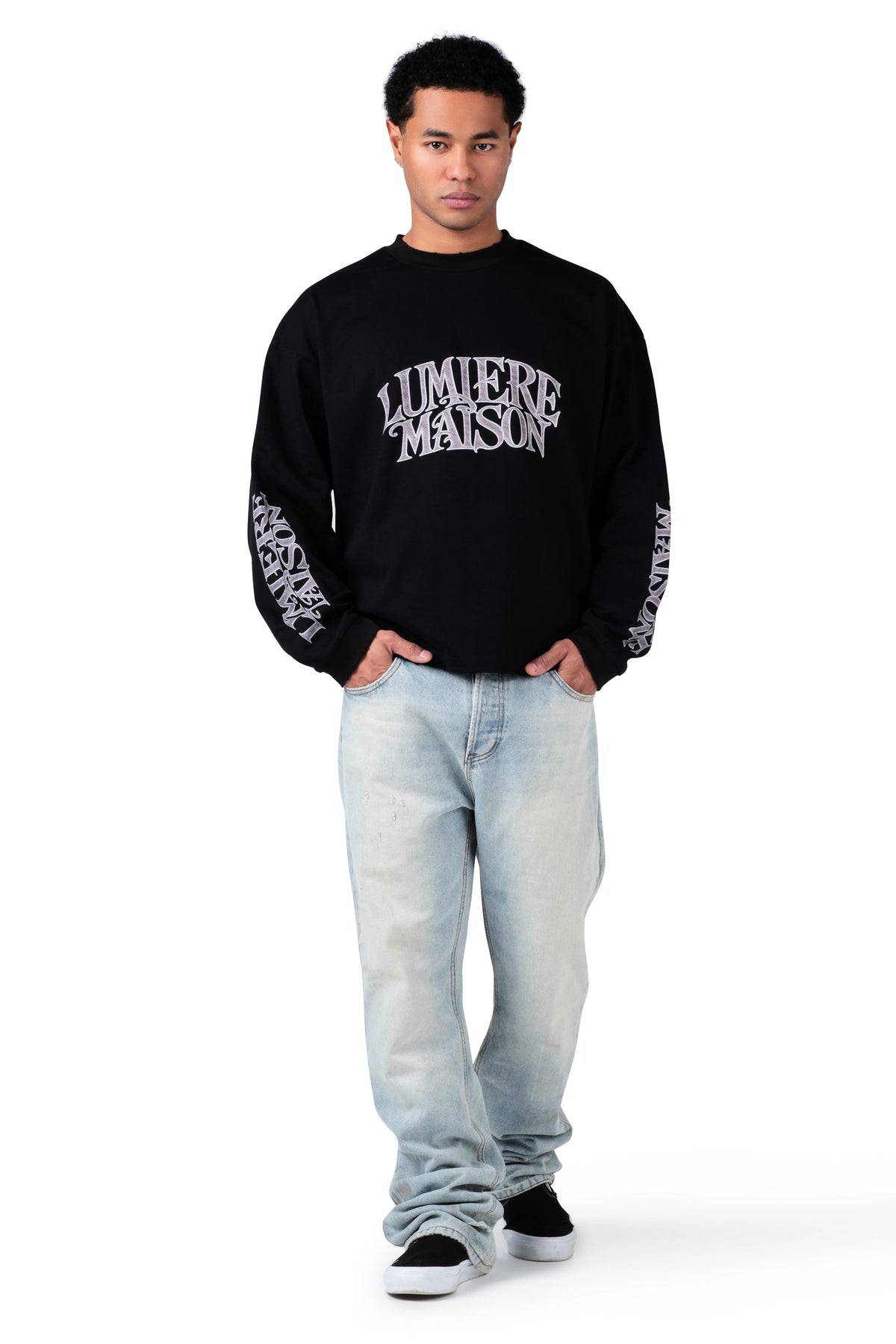 Lumiere Maison Longsleeve Black