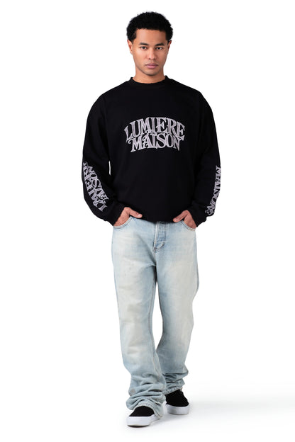 Lumiere Maison Longsleeve Black