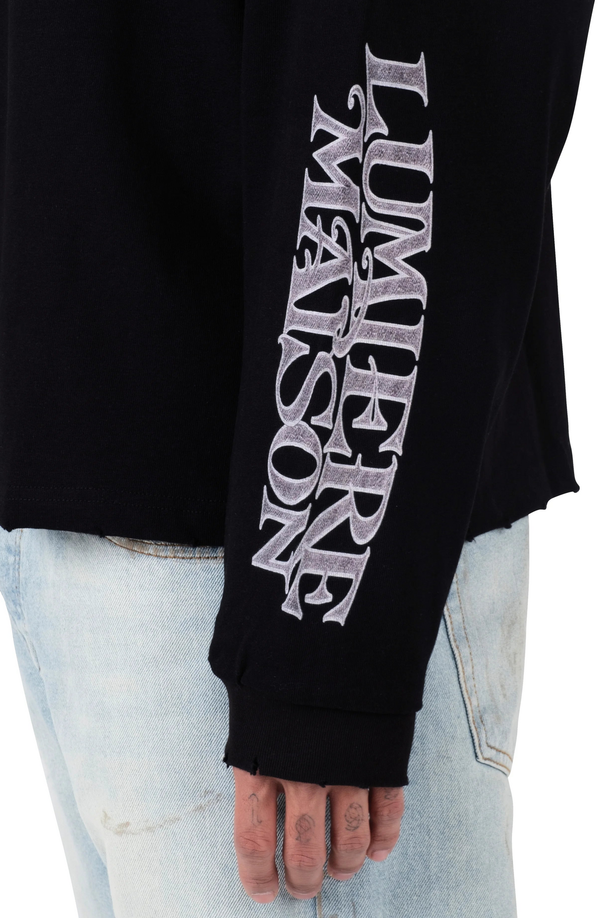 Lumiere Maison Longsleeve Black