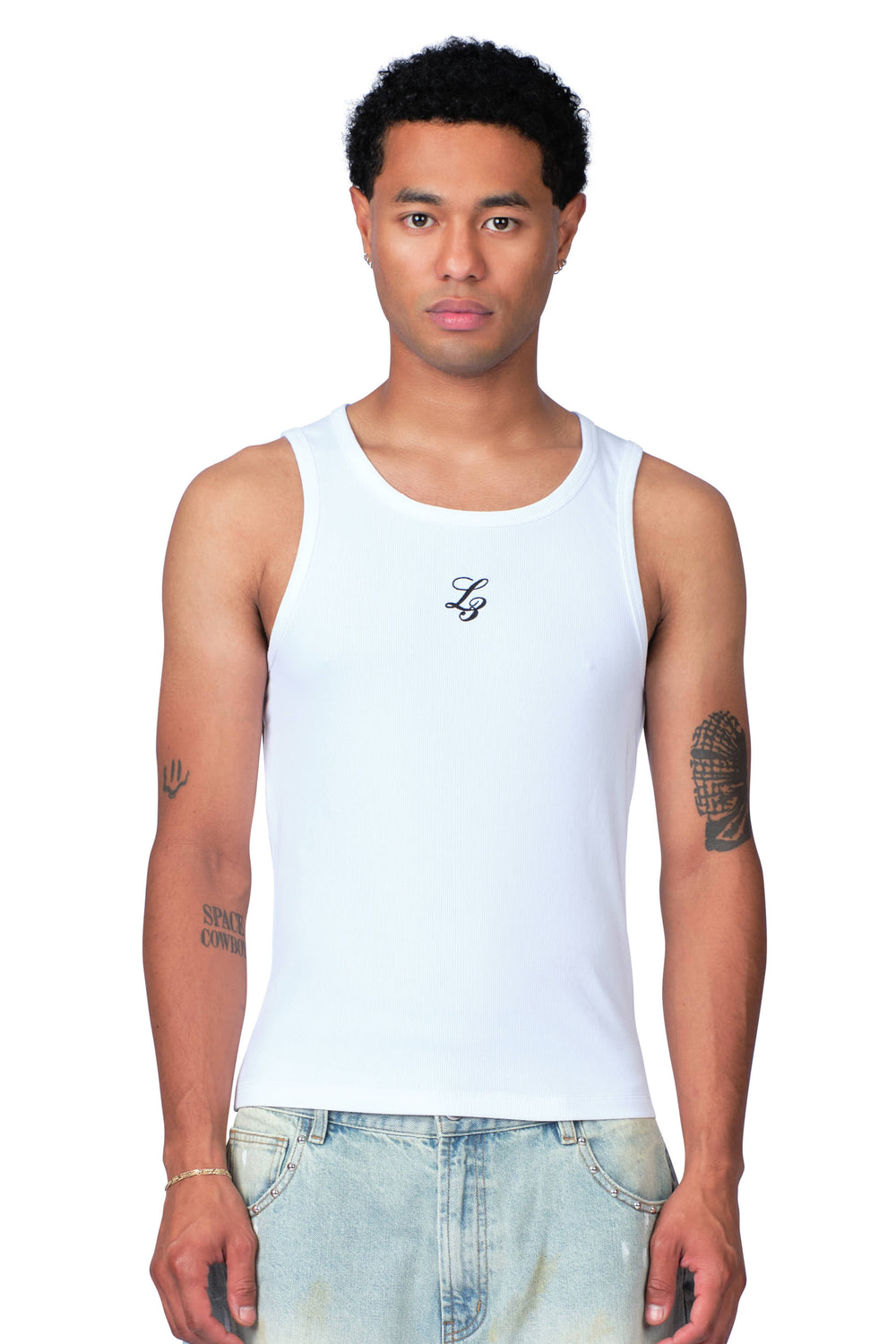 L3 Tank Top White (m)