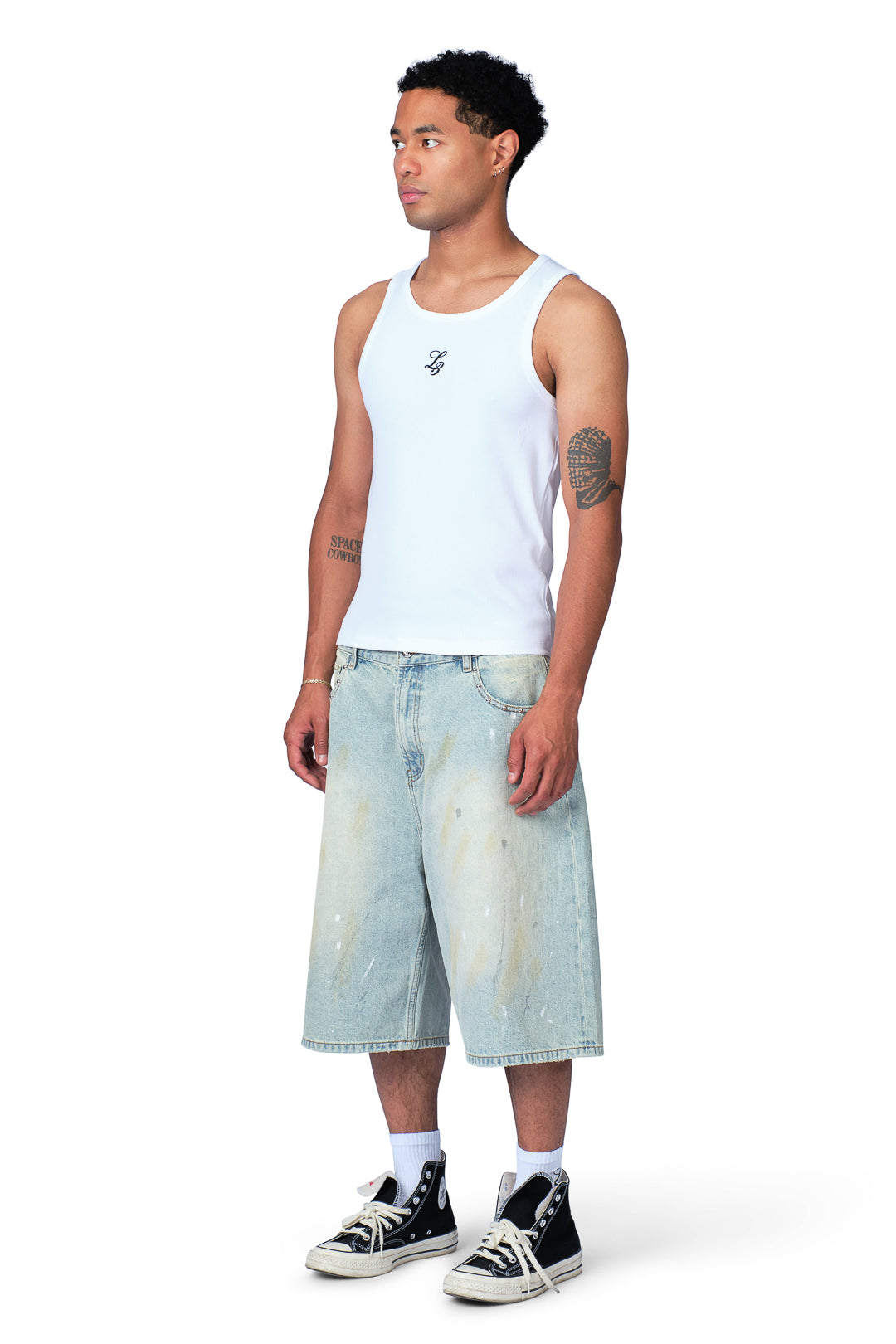 L3 Tank Top White (m)