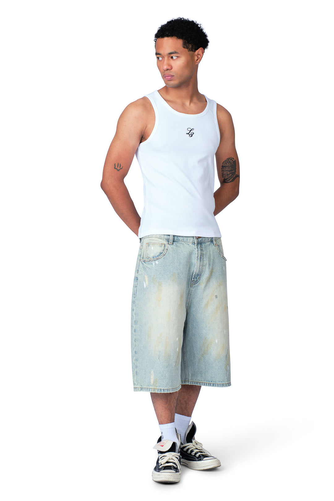 L3 Tank Top White (m)