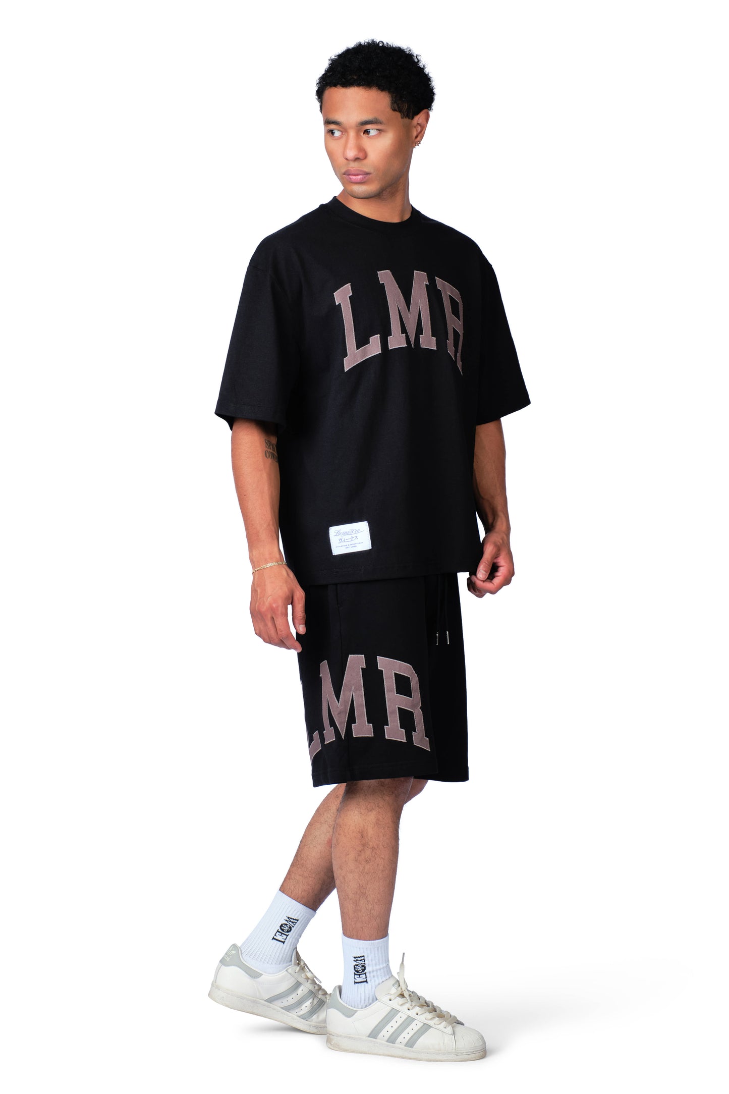 LMR College Short Black