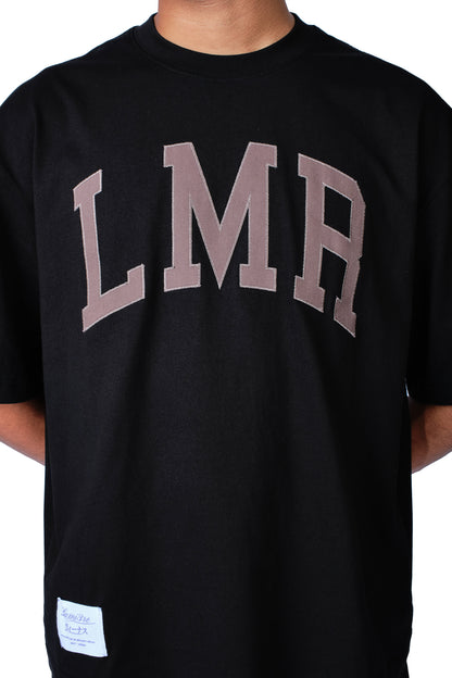 LMR College T-shirt Washed Black