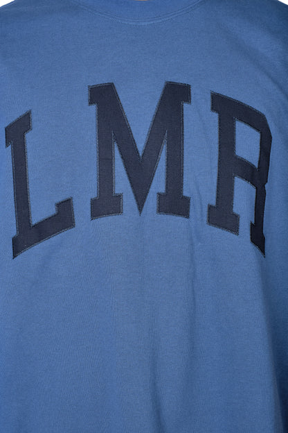 LMR College T-shirt Washed Blue