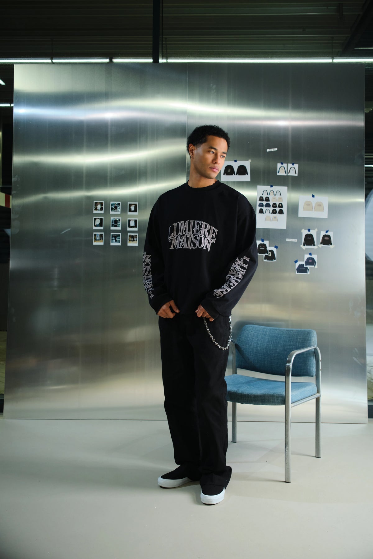 Lumiere Maison Longsleeve Black