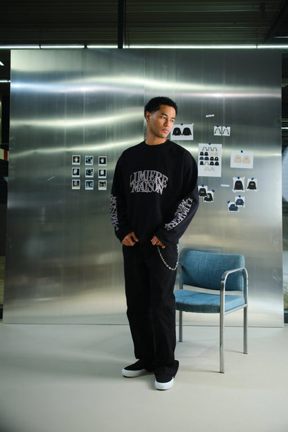 Lumiere Maison Longsleeve Black