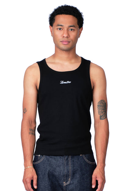 Lumi3re Embroidered Tank Top Black (m)