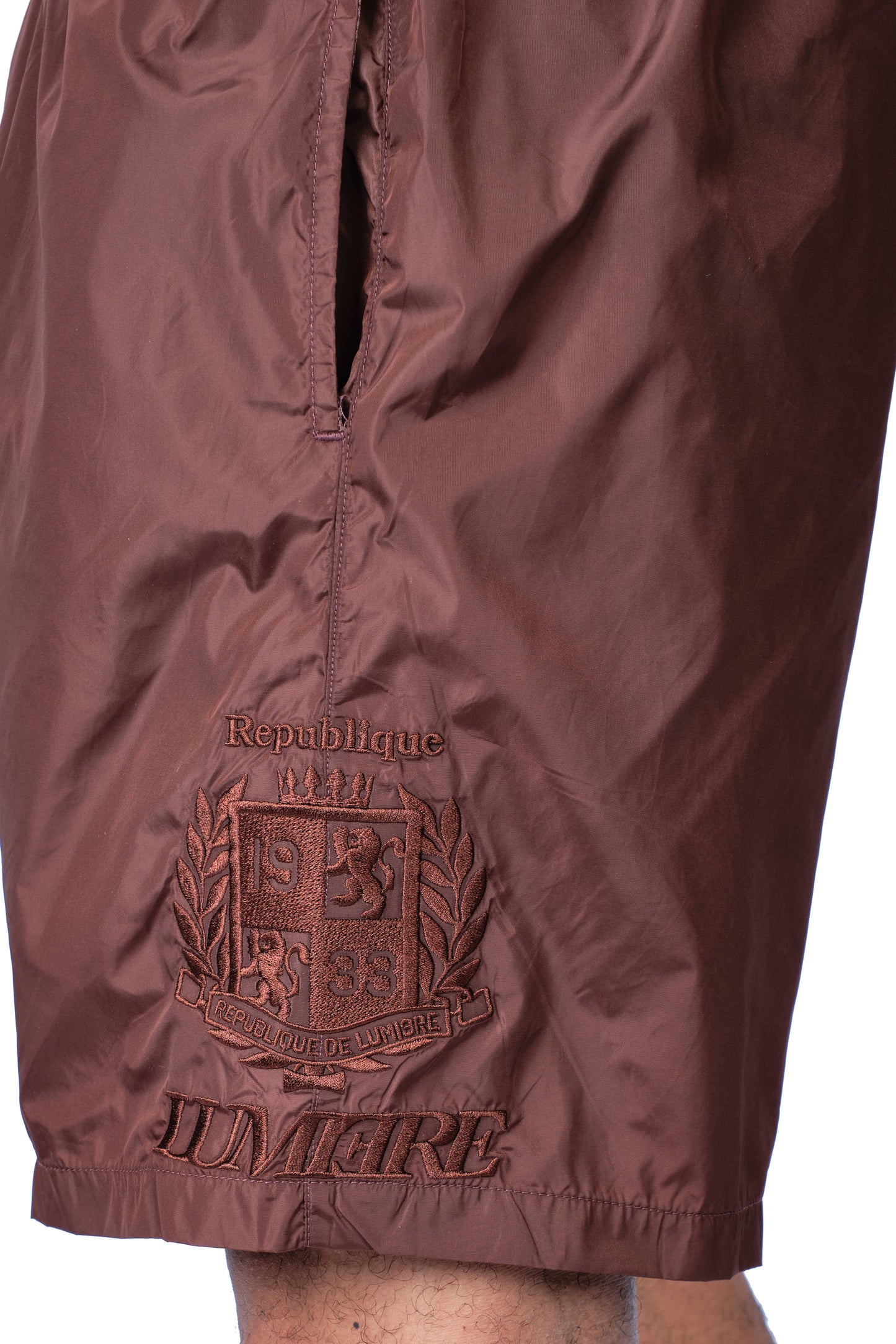 Republique Swim Shorts Brown