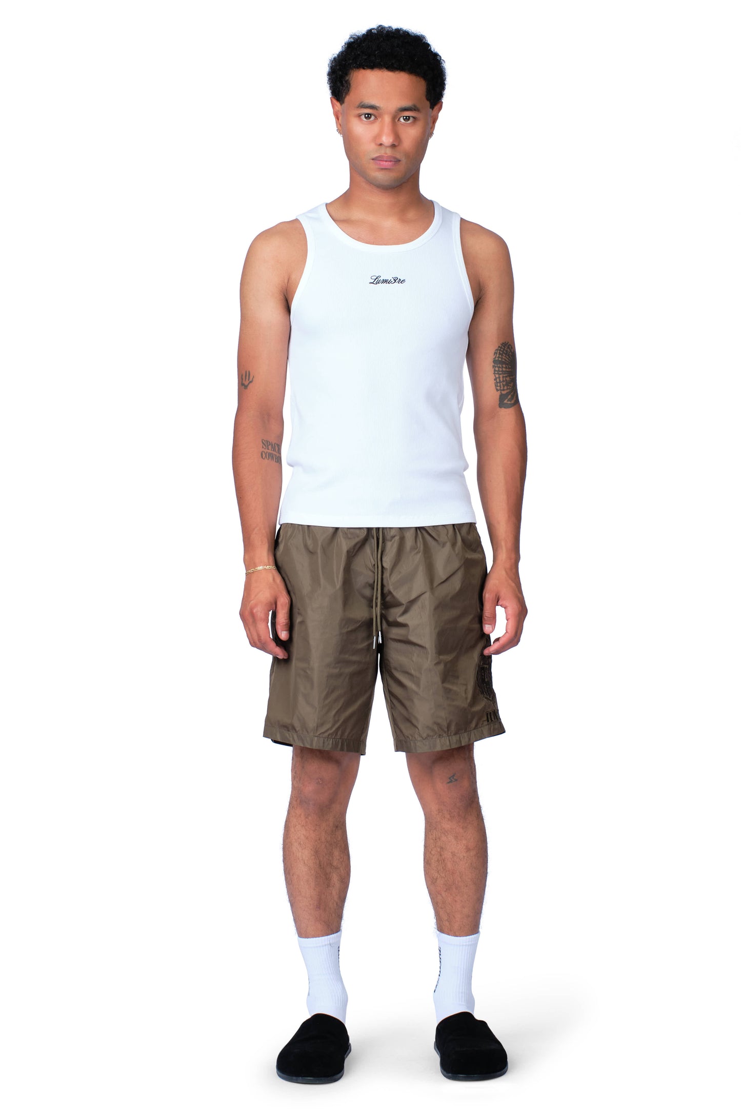 Republique Swim Shorts Green