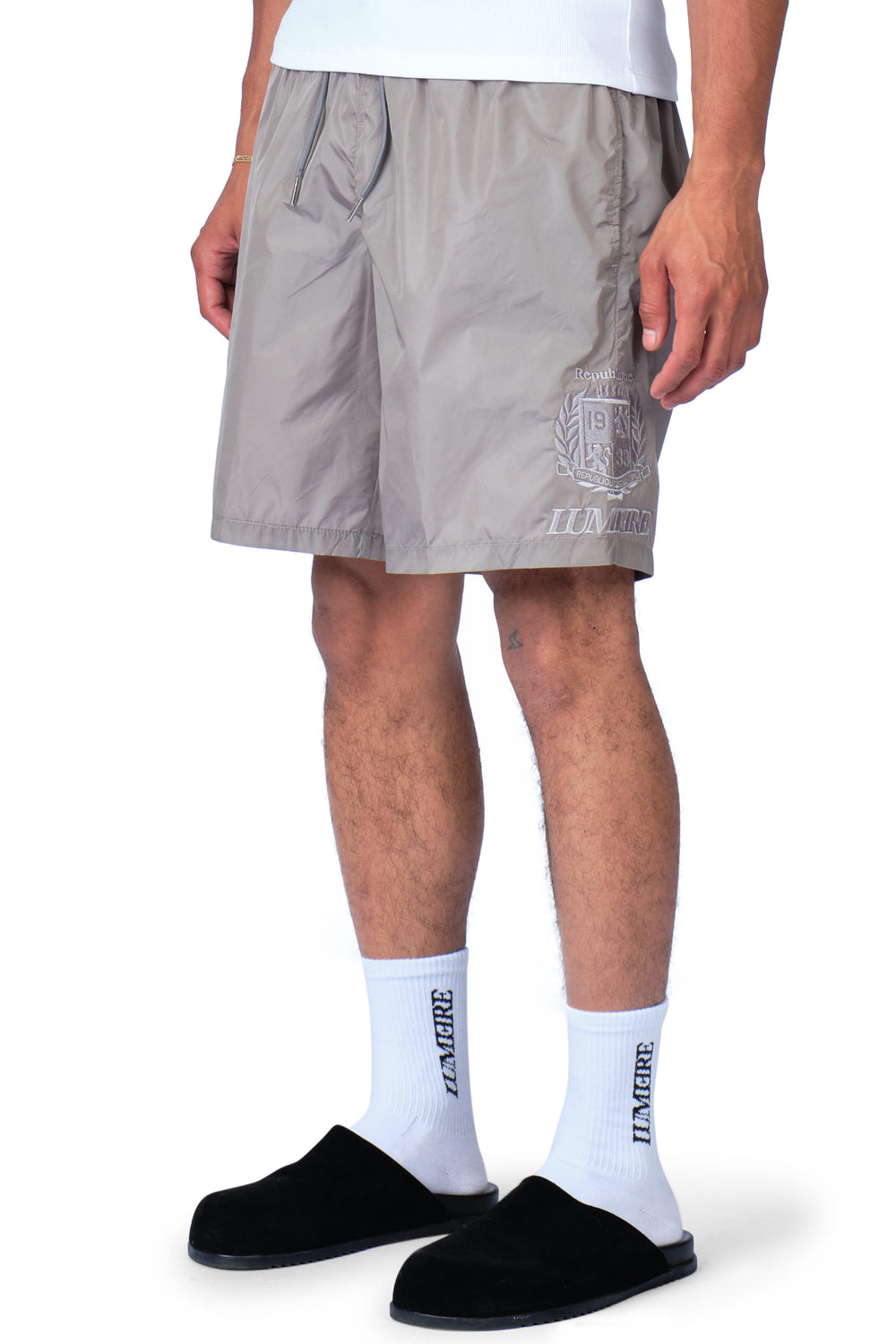 Republique Swim Shorts Grey