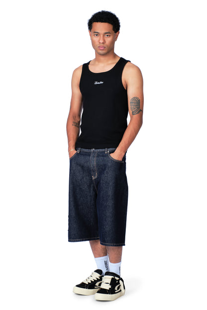 Lumi3re Embroidered Tank Top Black (m)
