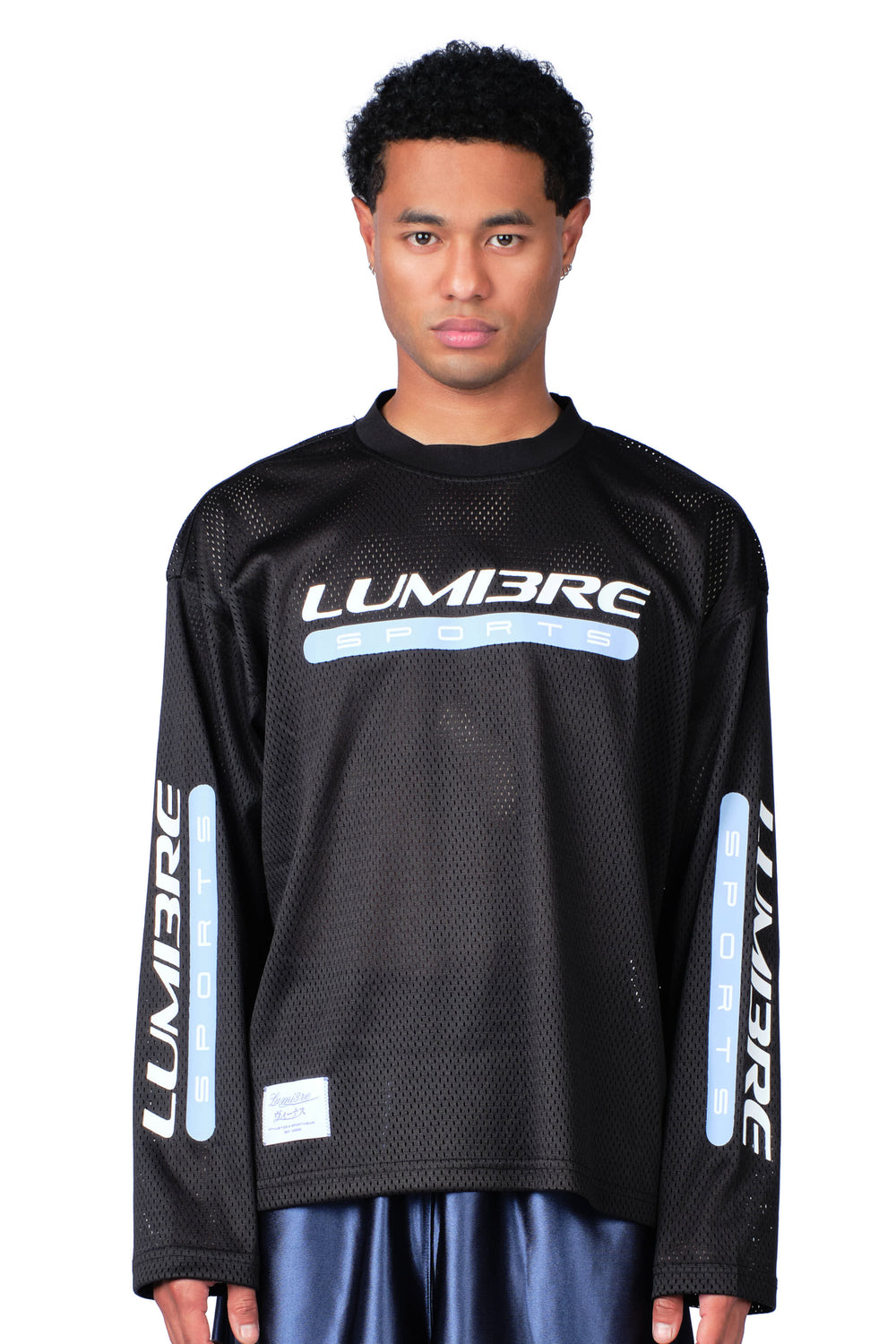 Lumiere Sports Mesh Longsleeve Black
