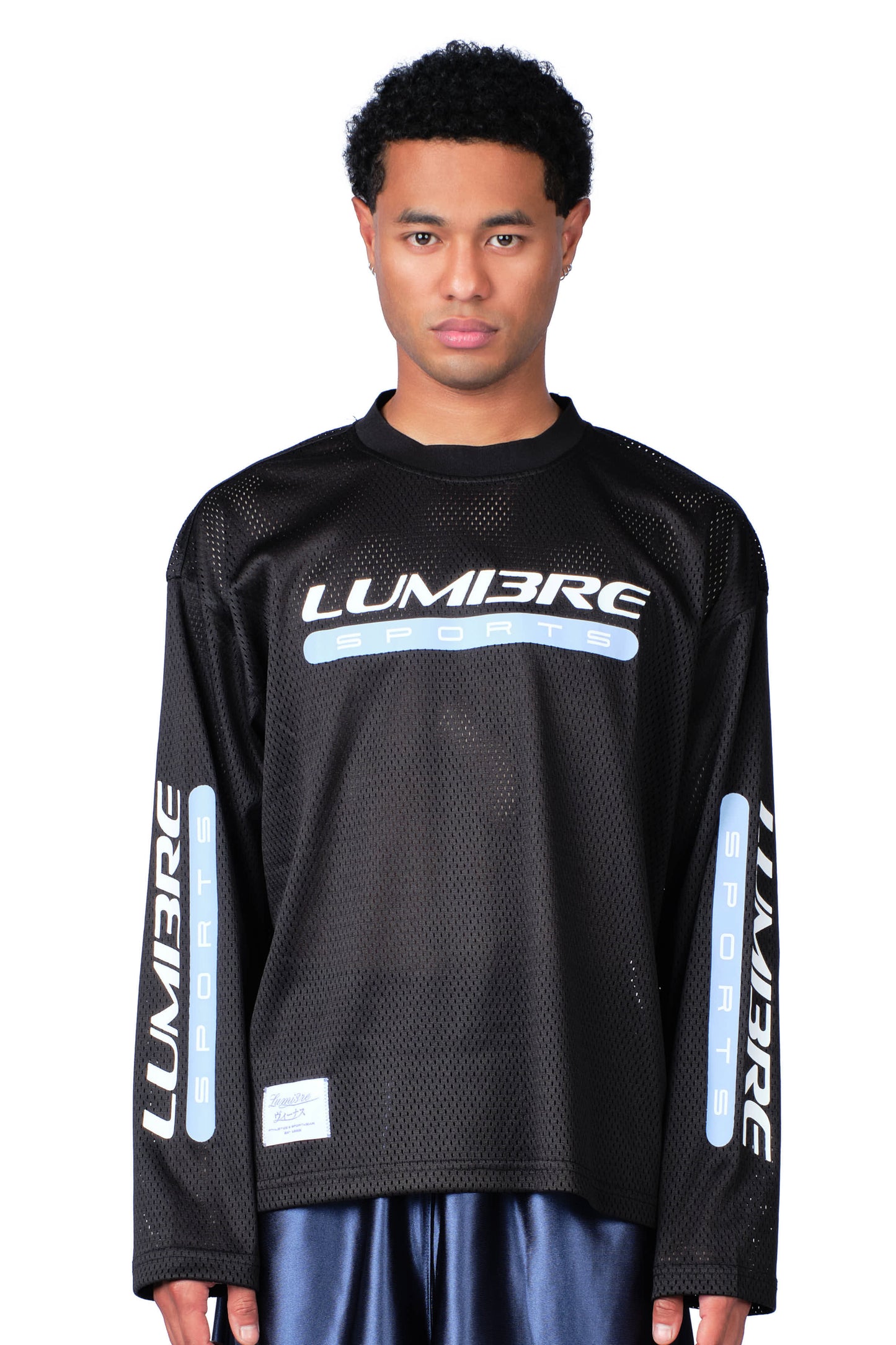 Lumiere Sports Mesh Longsleeve Black