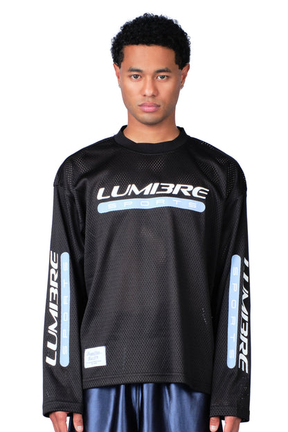 Lumiere Sports Mesh Longsleeve Black