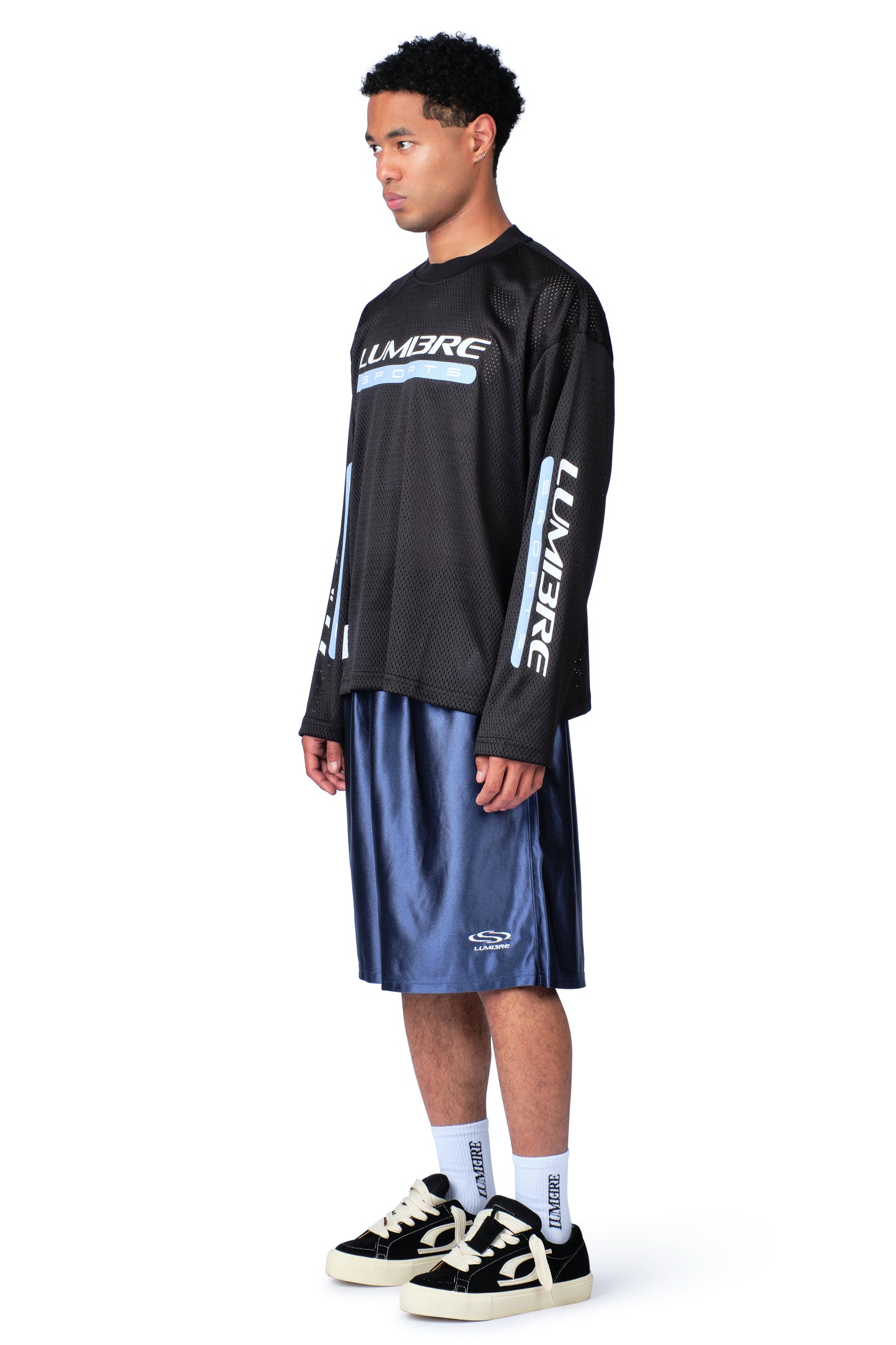 Lumiere Sports Mesh Longsleeve Black