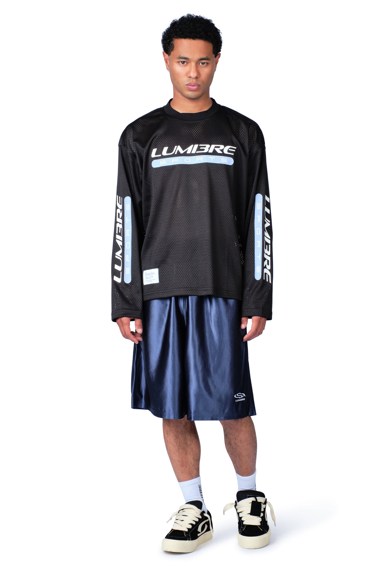 Lumiere Sports Mesh Longsleeve Black