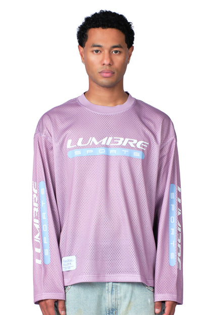 Lumiere Sports Mesh Longsleeve Pink