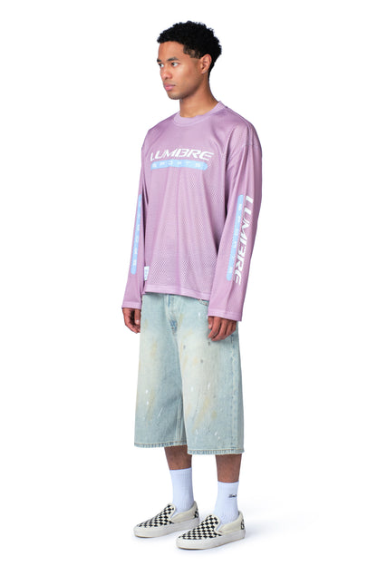 Lumiere Sports Mesh Longsleeve Pink