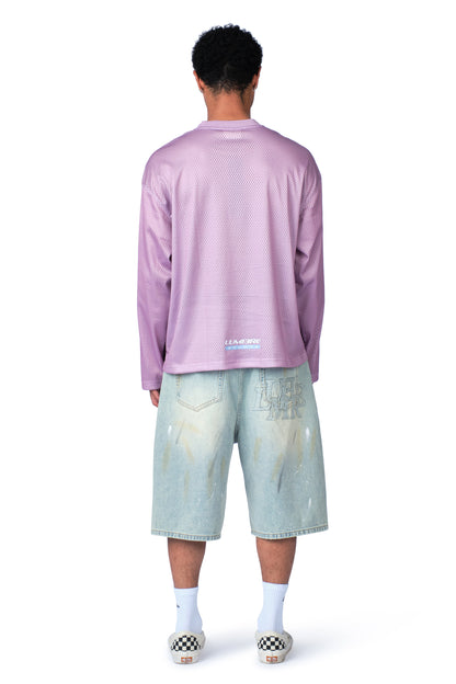 Lumiere Sports Mesh Longsleeve Pink