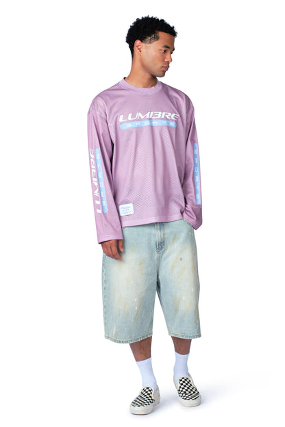 Lumiere Sports Mesh Longsleeve Pink