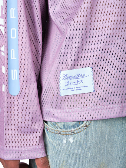 Lumiere Sports Mesh Longsleeve Pink