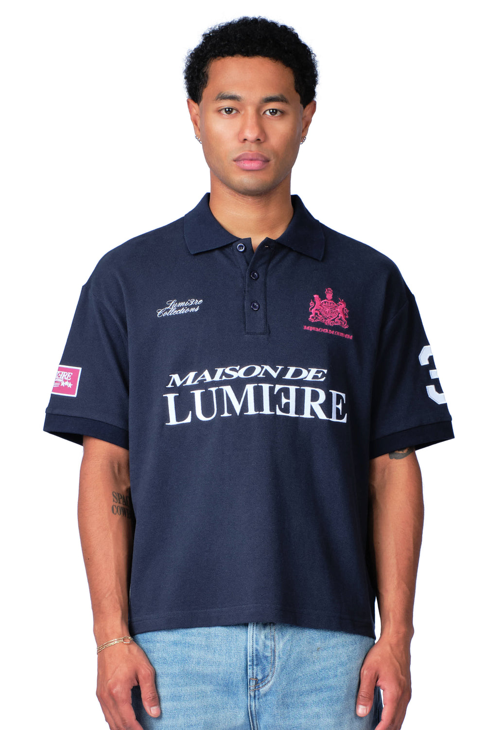 Maison De Lumiere Polo Blue