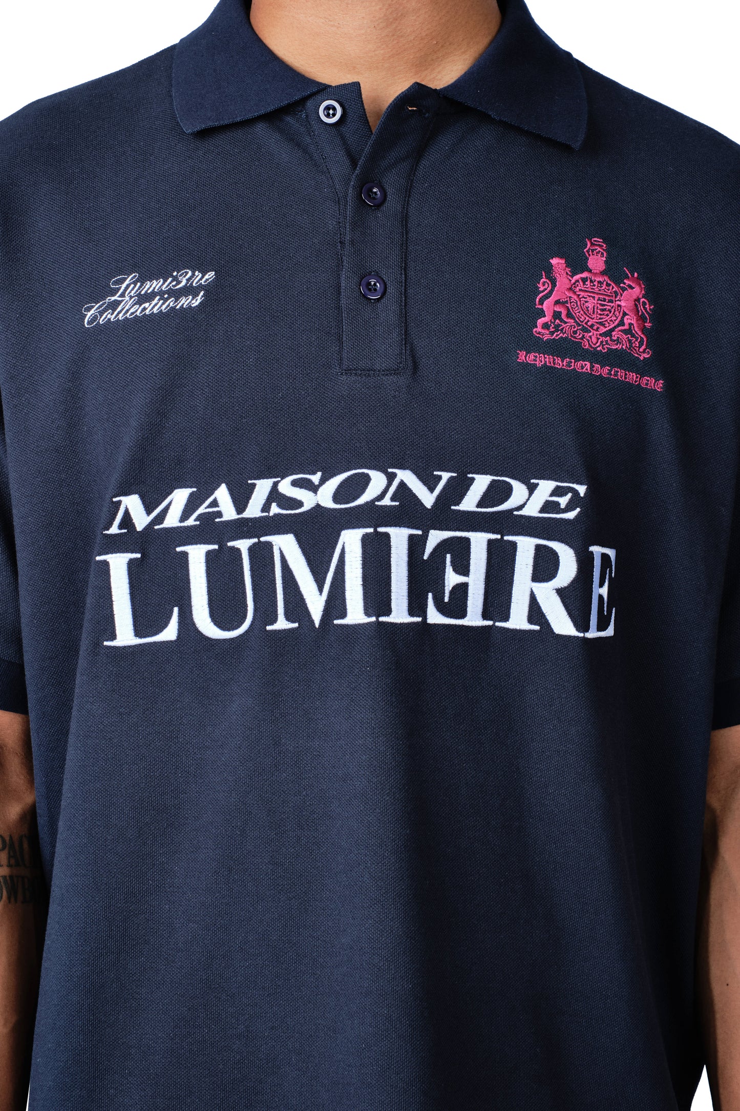 Maison De Lumiere Polo Blue