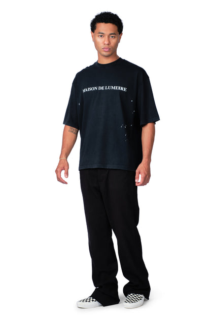 Maison De Lumiere T-shirt Washed Black