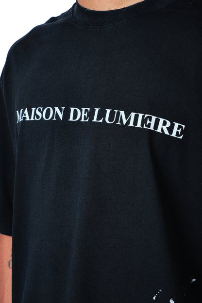 Maison De Lumiere T-shirt Washed Black