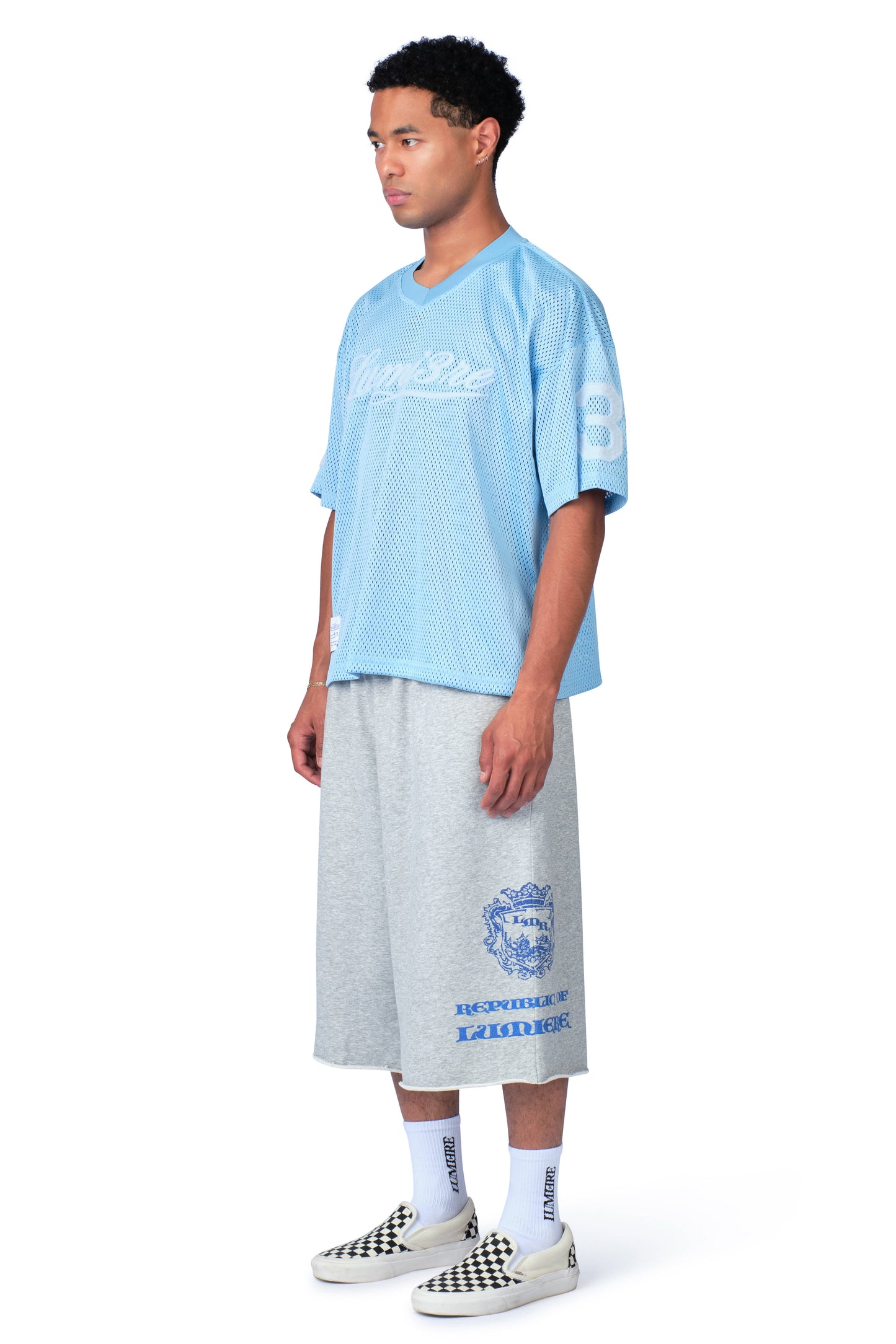 Mesh 3 Jersey Baby Blue