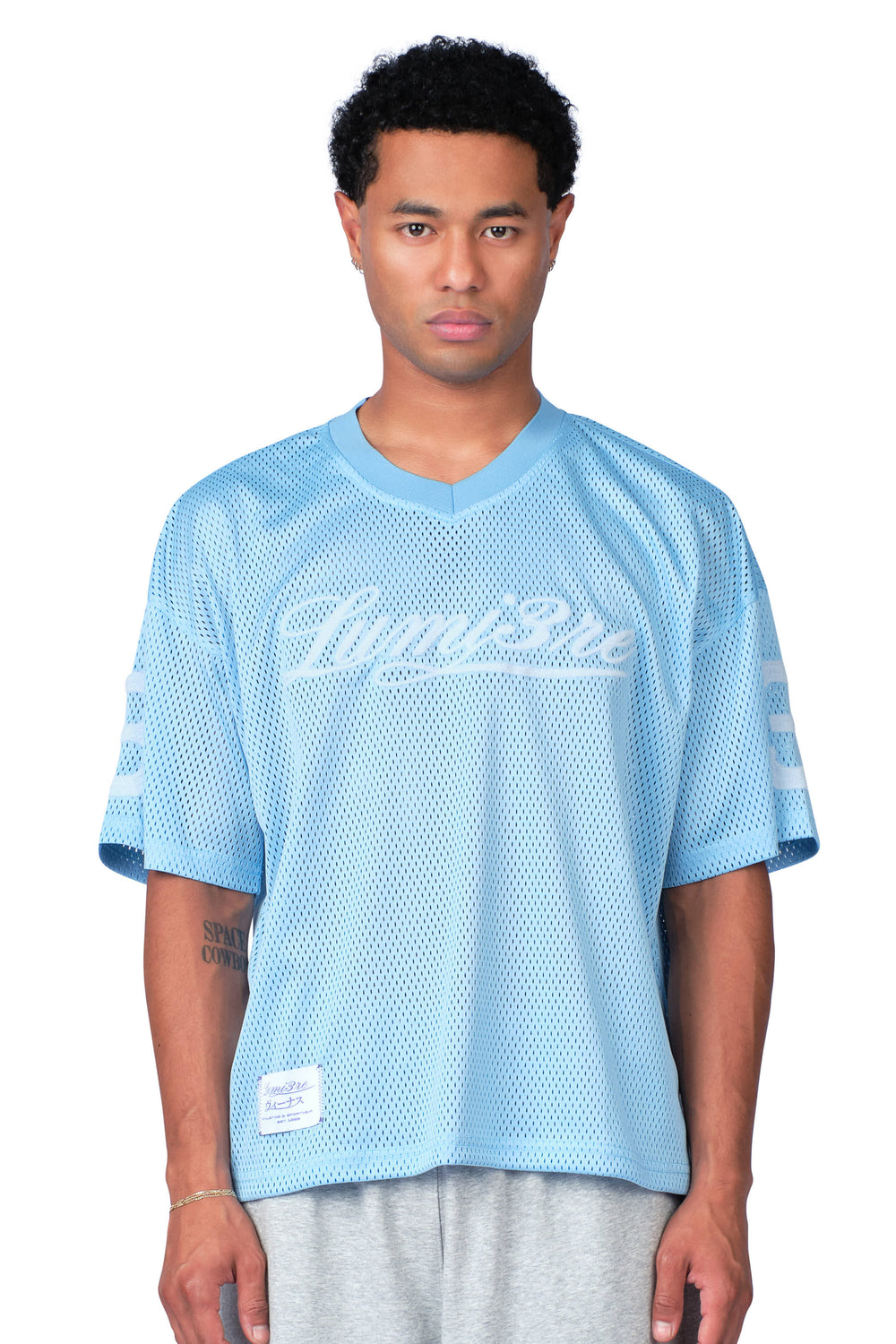 Mesh 3 Jersey Baby Blue