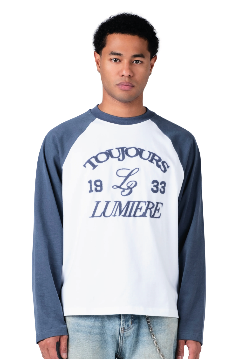 Toujours Two Tone Longsleeve Blue